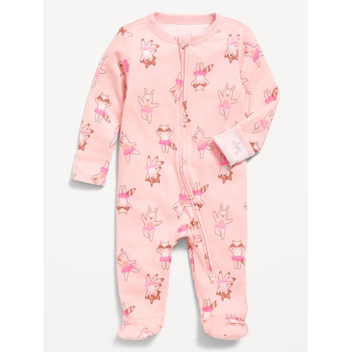 올드네이비 2-Way-Zip Sleep & Play Footed One-Piece for Baby