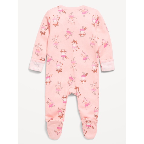 올드네이비 2-Way-Zip Sleep & Play Footed One-Piece for Baby