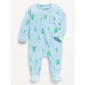 Velvet 2-Way-Zip Sleep & Play Footed One-Piece for Baby