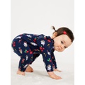 Printed Henley Ruffle-Trim Jumpsuit for Baby Hot Deal