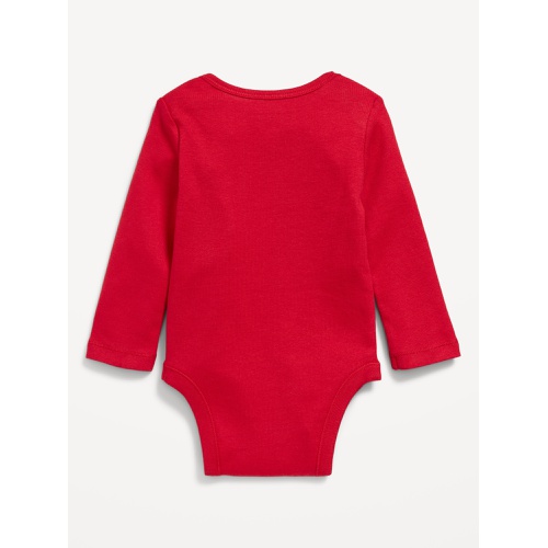 올드네이비 Unisex Long-Sleeve Graphic Bodysuit for Baby