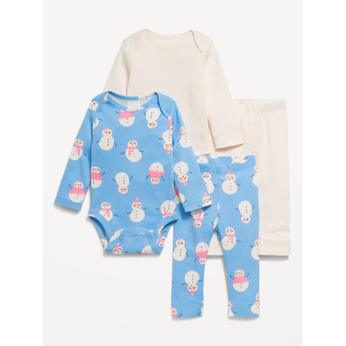 올드네이비 Bodysuit and Leggings 4-Pack for Baby