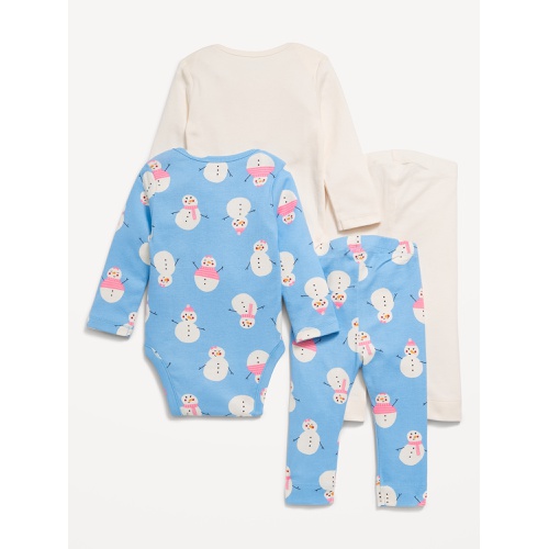 올드네이비 Bodysuit and Leggings 4-Pack for Baby