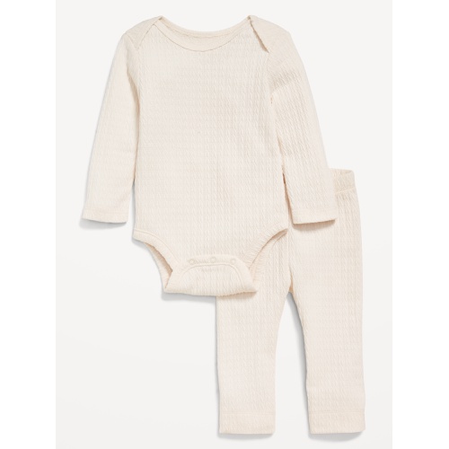 올드네이비 Jacquard-Knit Bodysuit and Leggings Set for Baby Hot Deal