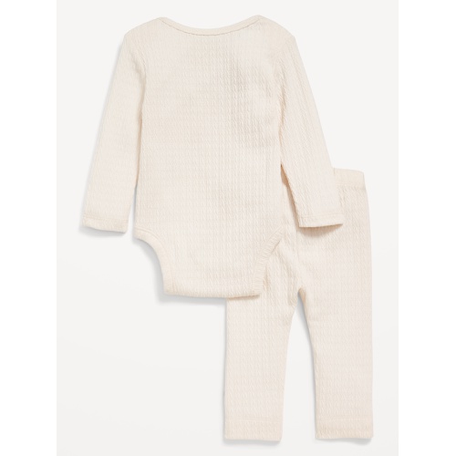 올드네이비 Jacquard-Knit Bodysuit and Leggings Set for Baby Hot Deal