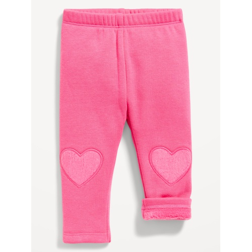 올드네이비 Cozy Fleece-Lined Knee-Patch Leggings for Baby