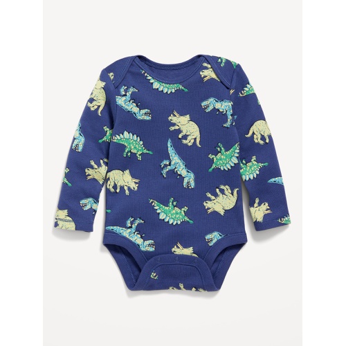 올드네이비 Long-Sleeve Printed Bodysuit for Baby Hot Deal