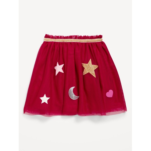 올드네이비 Embroidered Applique Tulle Tutu Skirt for Toddler Girls