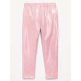 Full-Length Shiny Leggings for Toddler Girls