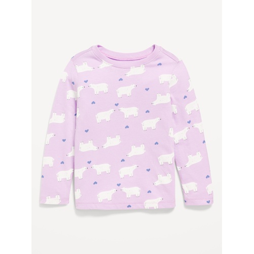 올드네이비 Printed Long-Sleeve T-Shirt for Toddler Girls