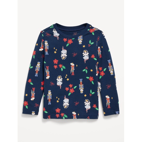 올드네이비 Printed Long-Sleeve T-Shirt for Toddler Girls