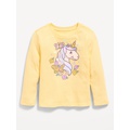 Long-Sleeve Graphic T-Shirt for Toddler Girls