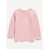 Sparkly Long-Sleeve T-Shirt for Toddler Girls