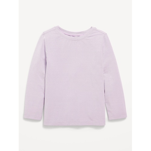 올드네이비 Sparkly Long-Sleeve T-Shirt for Toddler Girls