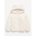 Sherpa Critter Zip-Front Hooded Jacket for Toddler Girls