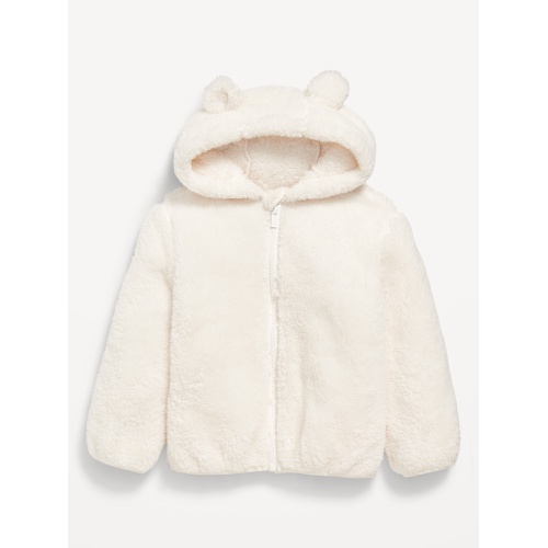 올드네이비 Sherpa Critter Zip-Front Hooded Jacket for Toddler Girls