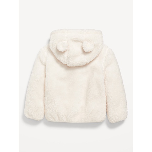 올드네이비 Sherpa Critter Zip-Front Hooded Jacket for Toddler Girls