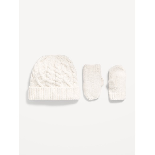 올드네이비 Cable-Knit Beanie and Mittens Set for Toddler Boys Hot Deal