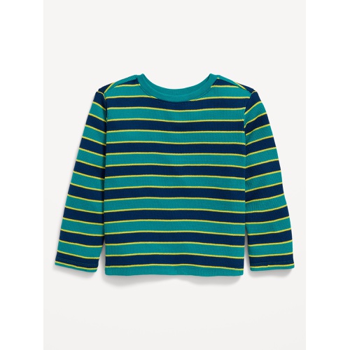 올드네이비 Printed Long-Sleeve Thermal-Knit T-Shirt for Toddler Boys