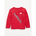 Logo-Graphic Thermal-Knit T-Shirt for Toddler Boys