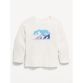 Logo-Graphic Thermal-Knit T-Shirt for Toddler Boys