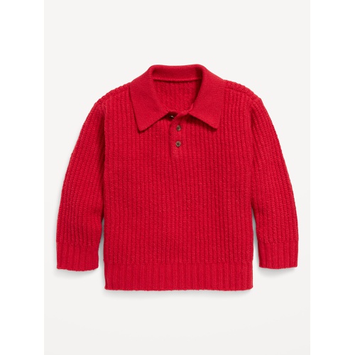 올드네이비 SoSoft Long-Sleeve Collared Sweater for Toddler Boys