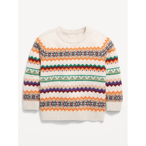 올드네이비 SoSoft Fair Isle Sweater for Toddler Boys