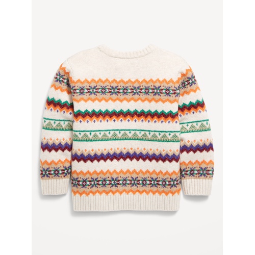 올드네이비 SoSoft Fair Isle Sweater for Toddler Boys