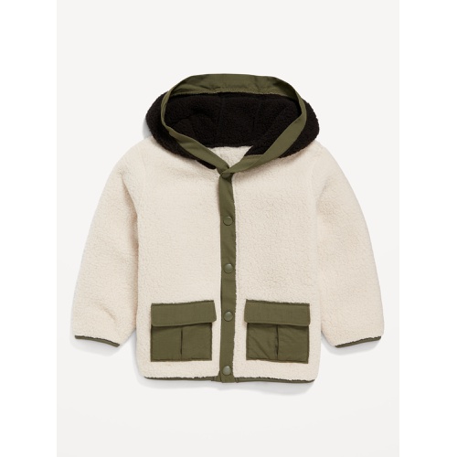 올드네이비 Snap-Front Sherpa Jacket for Toddler Boys