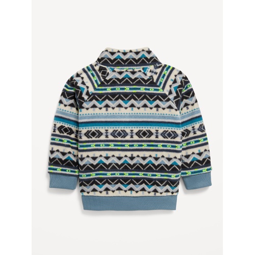 올드네이비 Oversized Microfleece Quarter-Zip Sweater for Toddler Boys