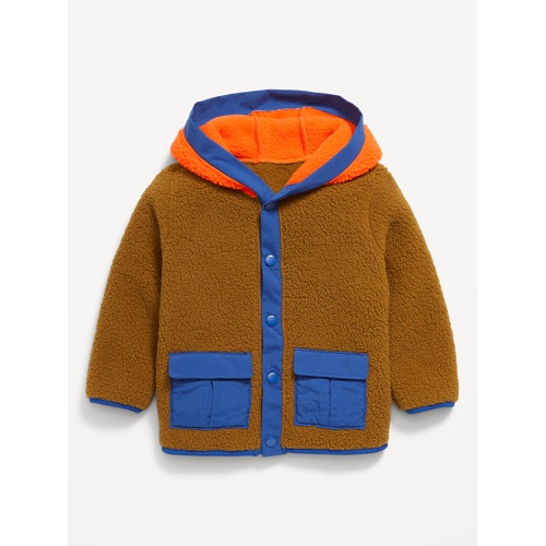 올드네이비 Snap-Front Sherpa Jacket for Toddler Boys