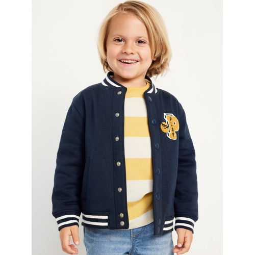 올드네이비 Button-Front Graphic Bomber Jacket for Toddler Boys