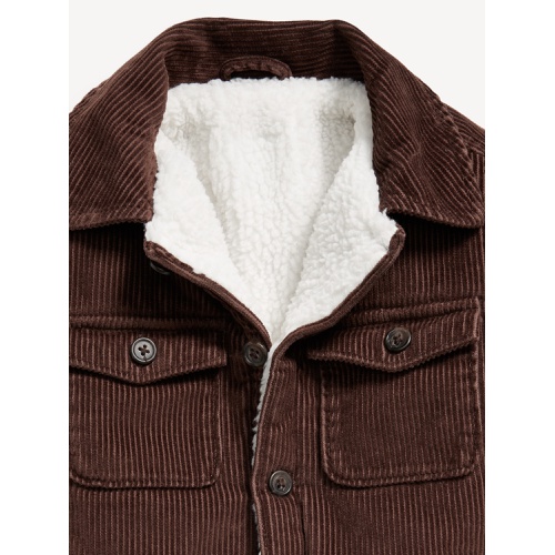 올드네이비 Corduroy Sherpa-Lined Shacket for Toddler Boys