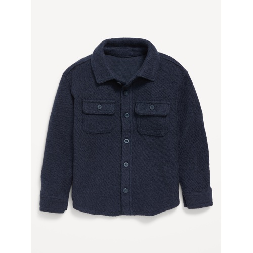 올드네이비 Cozy-Knit Buttoned Pocket Shirt for Toddler Boys