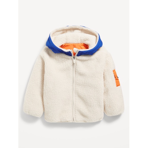 올드네이비 Reversible Color Block Sherpa Jacket for Toddler Boys