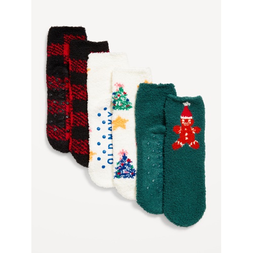 올드네이비 Gender-Neutral Cozy Socks 3-Pack for Kids