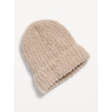 Soft Fuzzy-Brushed Beanie for Girls