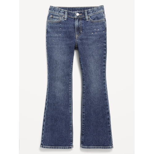 올드네이비 High-Waisted Studded Flare-Leg Jeans for Girls