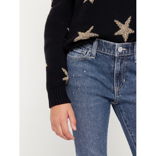 올드네이비 High-Waisted Studded Flare-Leg Jeans for Girls