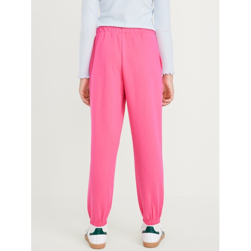 올드네이비 High-Waisted Cinched-Hem Graphic Jogger Sweatpants for Girls