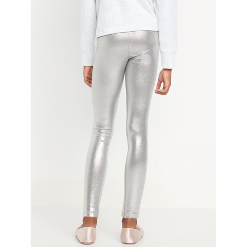 올드네이비 Shiny Foil Print Leggings for Girls