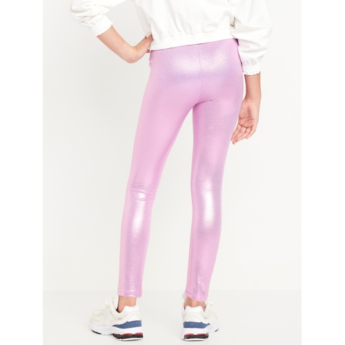 올드네이비 Shiny Foil Print Leggings for Girls