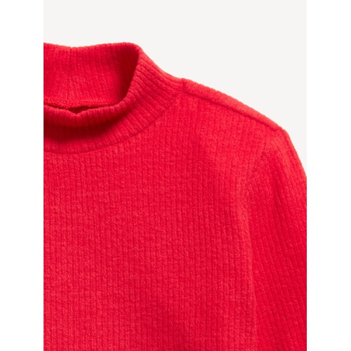 올드네이비 Cozy Mock-Neck Bell-Sleeve Ribbed Top for Girls