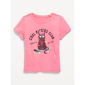 Short-Sleeve Graphic T-Shirt for Girls Hot Deal