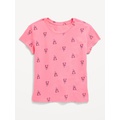 Printed Softest Short-Sleeve T-Shirt for Girls Hot Deal