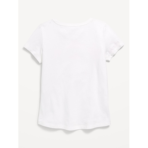 올드네이비 Short-Sleeve Licensed Graphic T-Shirt for Girls Hot Deal