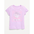 Short-Sleeve Graphic T-Shirt for Girls Hot Deal