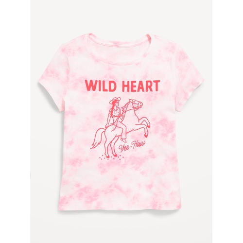 올드네이비 Short-Sleeve Graphic T-Shirt for Girls Hot Deal