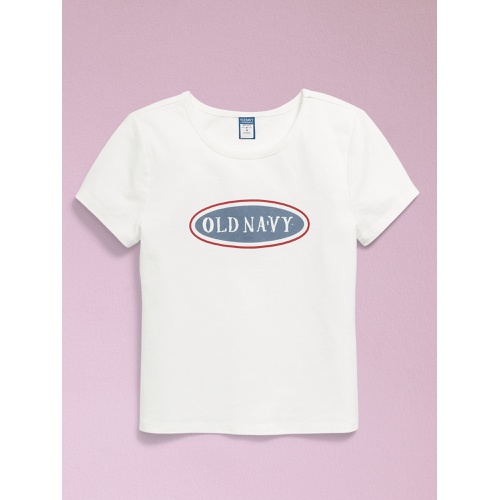 올드네이비 94 Short-Sleeve Logo-Graphic T-Shirt for Girls