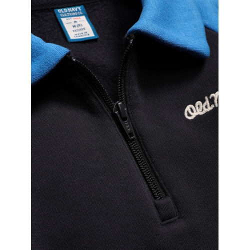 올드네이비 94 Logo-Graphic Quarter-Zip Sweatshirt for Girls